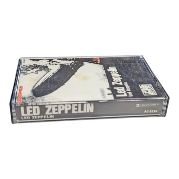 Led Zeppelin Self Titled Debut Cassette Tape Atlantic Records AC-8216 Tested - Picture 5 of 6